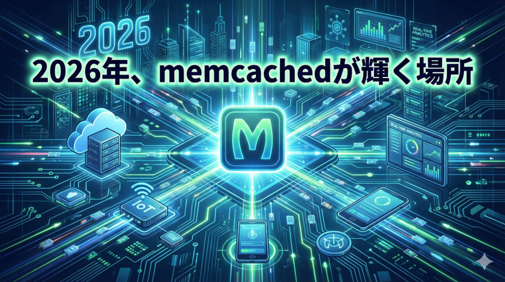 2026年、memcachedが輝く場所