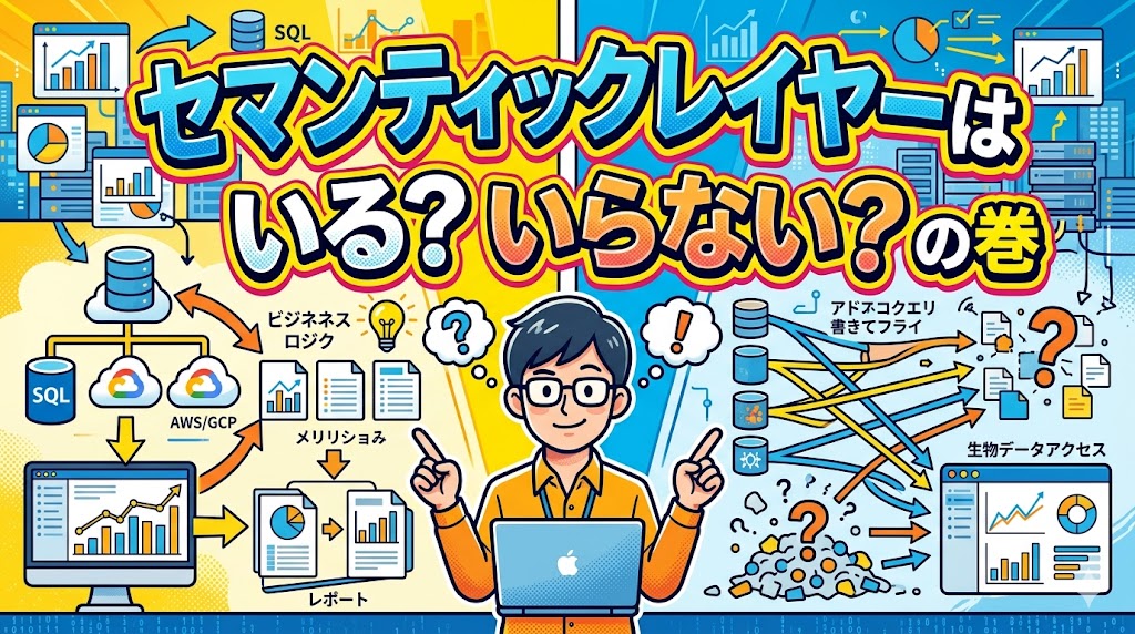セマンティックレイヤーはいる？いらない？の巻